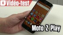Vidéo-test du Moto Z Play : à la fois autonome et complet ?