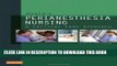 PDF Drain s PeriAnesthesia Nursing: A Critical Care Approach, 6e Popular Online