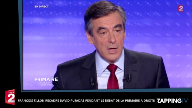 Primaire à droite : François Fillon recadre violemment David Pujadas et dénonce un débat spectacle (Vidéo)