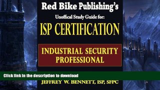 READ  ISP Certification-The Industrial Security Professional Exam Manual or How to Prepare for
