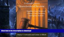 FAVORITE BOOK  Federal Courts - Standards of Review:  Appellate Court Review of District Court