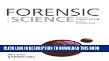 PDF Forensic Science: From the Crime Scene to the Crime Lab (3rd Edition) Full Collection