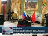 Venezuela y China suscriben acuerdos en materia energética