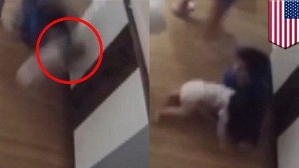 9-year-old boy heroically catches baby brother falling from diaper changing table