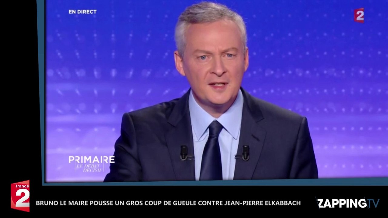 Primaire à droite - Bruno Le Maire : Son violen...