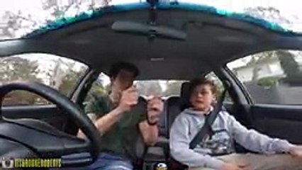 Crashing Car Prank on Brother - Revenge Pranks 2016_144p