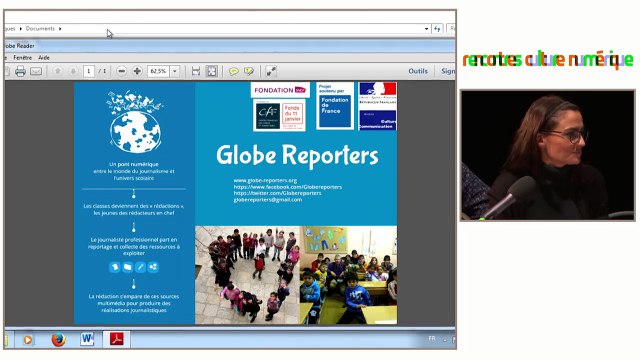 Rencontre Education à l'image, aux médias et au numérique : Globe Reporters