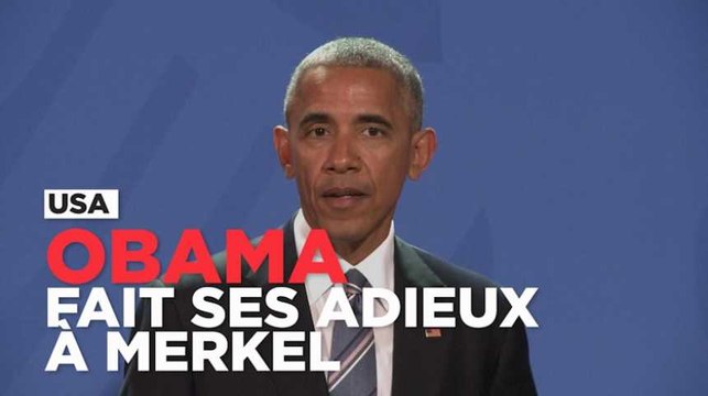Obama : Si j’étais allemand, je pourrais voter pour Angela Merkel