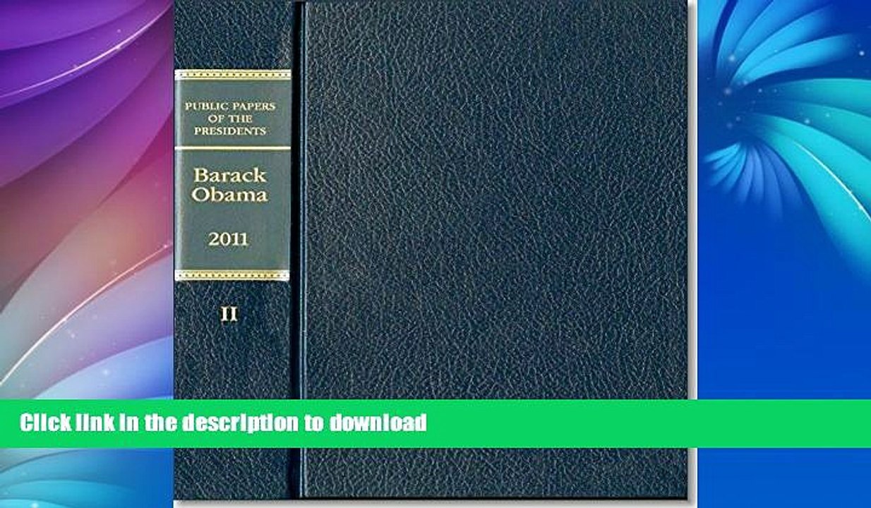 READ  Public Papers Of The Presidents Of The United States: 2011, Book 2, Barack Obama, July 1