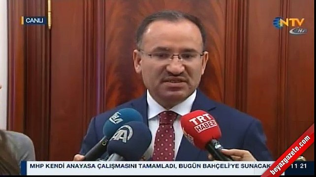 Bekir Bozdağ'dan flaş istismar önergesi açıklaması
