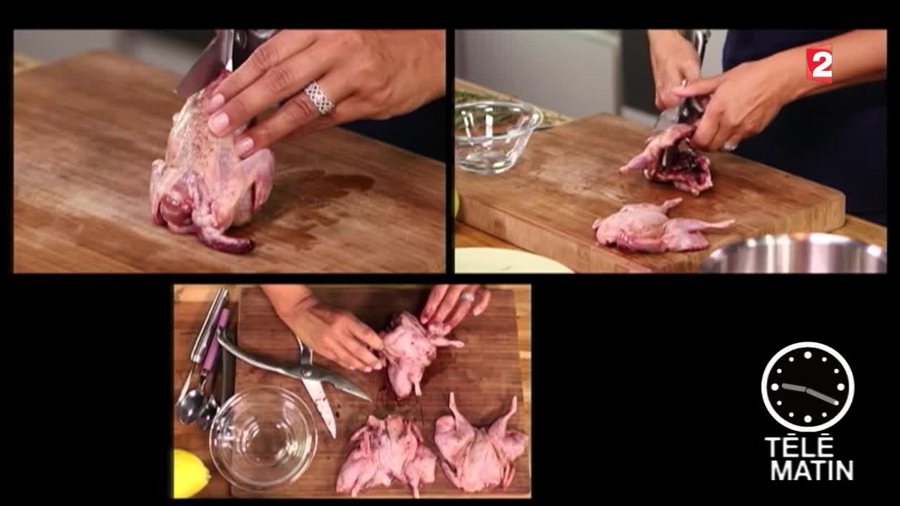Gourmand - Cailles en crapaudine