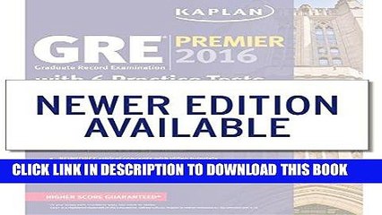 [PDF] FREE GRE Premier 2016 with 6 Practice Tests: Book + Online + DVD + Mobile [Read] Online