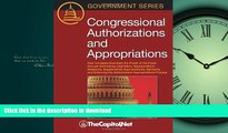 READ BOOK  Congressional Authorizations and Appropriations: How Congress Exercises the Power of