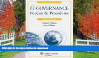 FAVORITE BOOK  IT Governance: Policies and Procedures (IT Governance Policies   Procedures)  GET