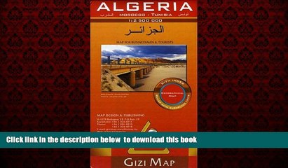 liberty books  Algeria Geographical Map (English, French and German Edition) BOOOK ONLINE