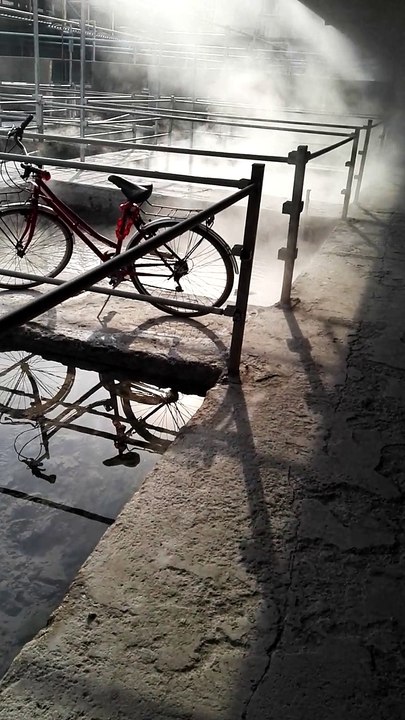 Maturation de la boue hyper thermale Abano Terme - Italie