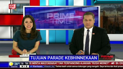 Pesan yang Disampaikan di Parade Bhineka Tunggal Ika
