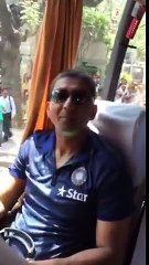 Indian cricket team fighting on bus - YouTube