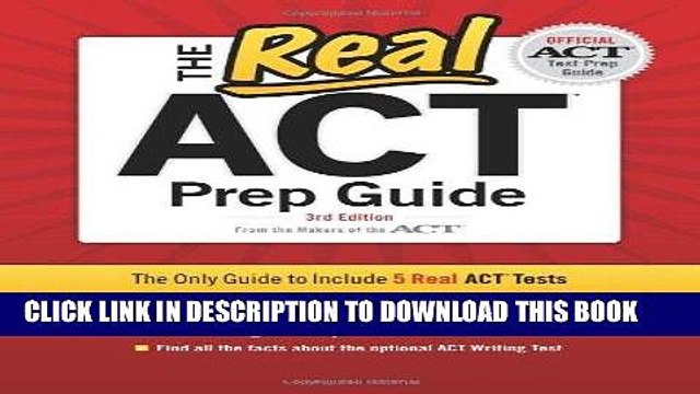[PDF] FREE The Real ACT, 3rd Edition (Real ACT Prep Guide) [Download] Online