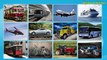 Learning Street Vehicles Names for kids Learn Cars, Trucks, Tractors, Ambulance, Police