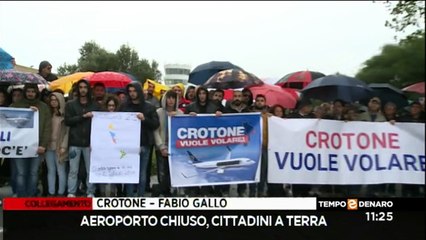 La Rai porta le sue telecamere all'aeroporto Sant'Anna di Crotone