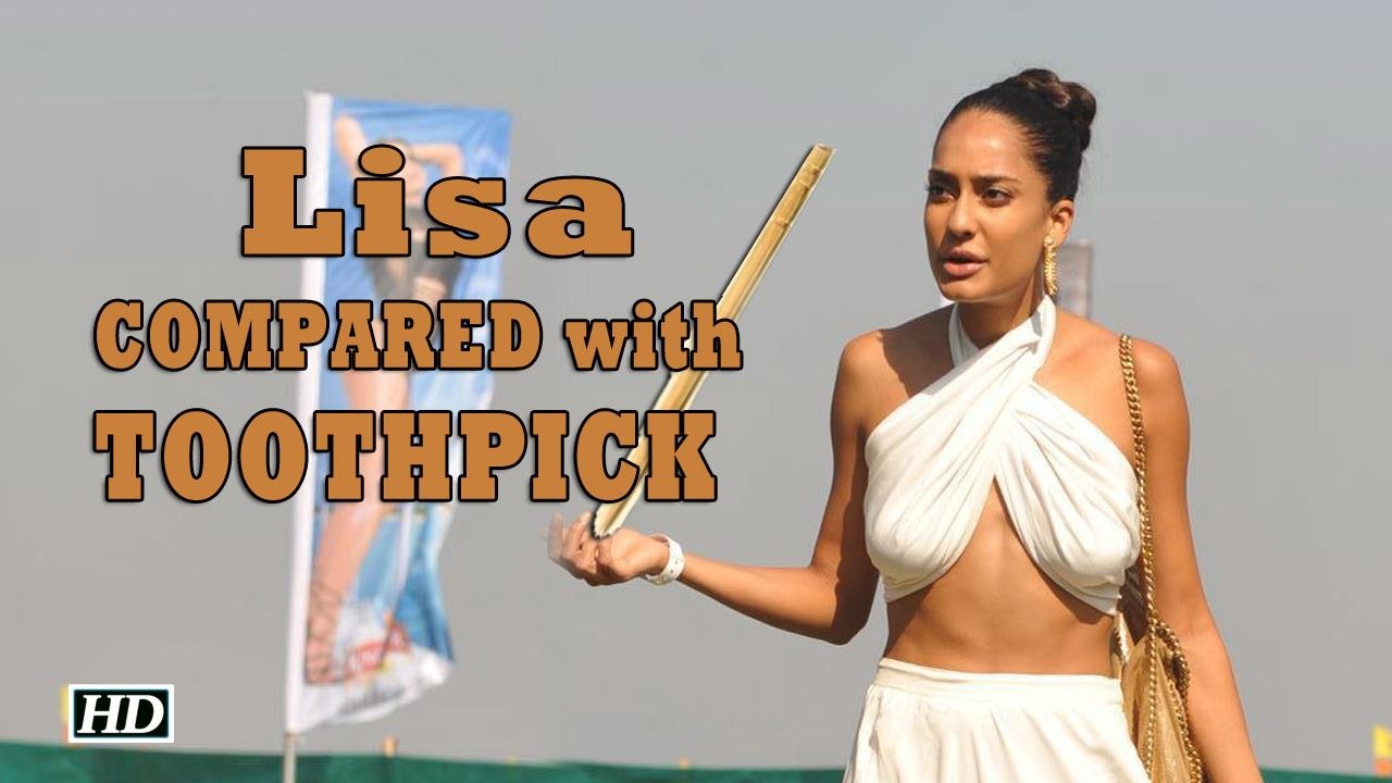 OMG | Lisa Haydon COMPARED with a TOOTHPICK