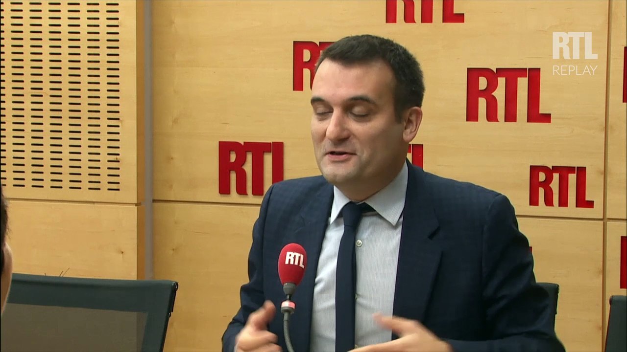 Florian Philippot était l'invité de RTL