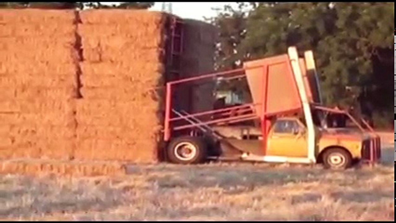World Amazing Modern Agriculture Equipment and Mega Machines Hay Bale Handling Tractor, Loader240px