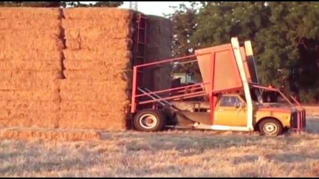 World Amazing Modern Agriculture Equipment and Mega Machines Hay Bale Handling Tractor, Loader480px