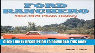 [PDF] Epub Ford Ranchero: 1957-1979 Photo History Full Download