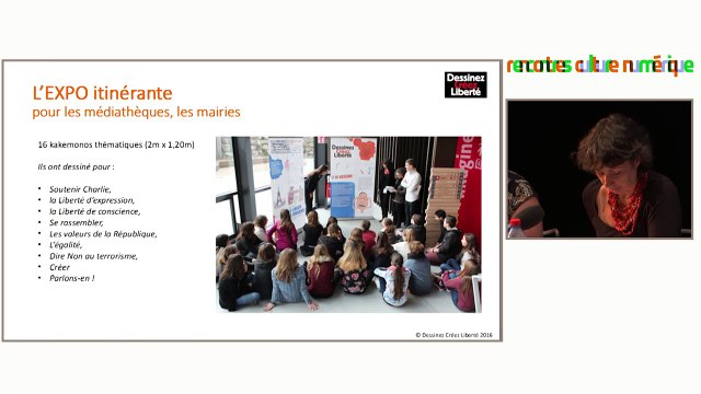 Rencontre Education à l'image, aux médias et au numérique : Dessinez Créez Liberté