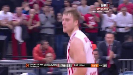 Nate Wolters | Crvena zvezda - Emporio Armani 83:70
