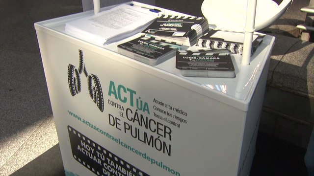 ACTúa contra el Cáncer de Pulmón - Cada año se diagnostican más de 25.000 casos