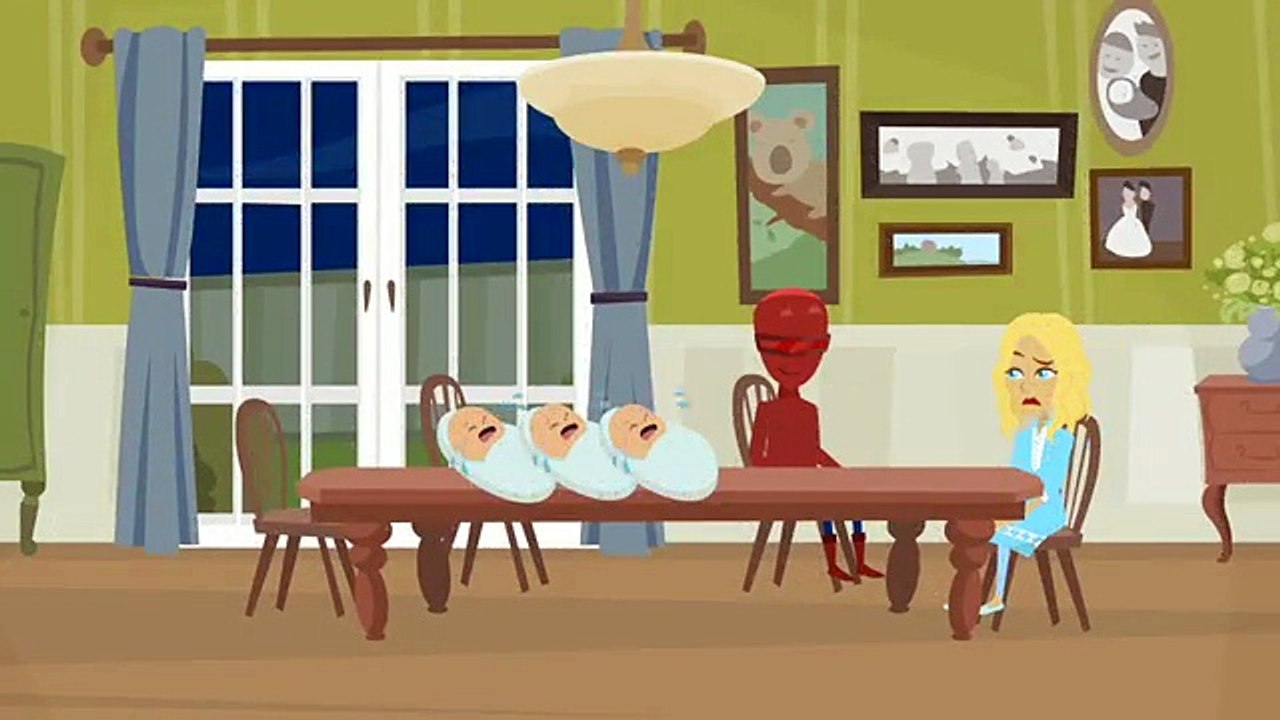 Spiderman and Joker Cut Off Girl Jokers Tongue Prank In Real Life In 4K