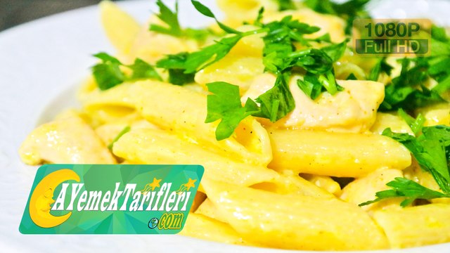 Kremalı Tavuklu Makarna Nasıl Yapılır? | Tavuklu Kremalı Makarna Tarifi