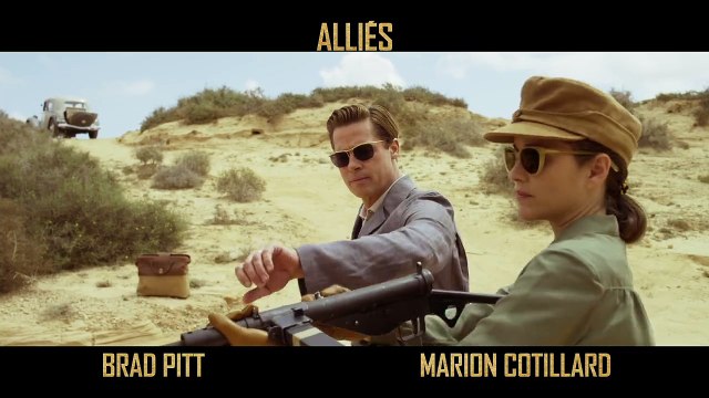 Brad Pitt & Marion Cotillard Scene - Alliés