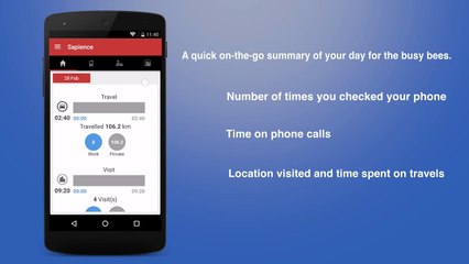Sapience Buddy Fitness Activity Tracker App