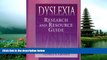 READ book  Dyslexia: Research and Resource Guide  FREE BOOOK ONLINE