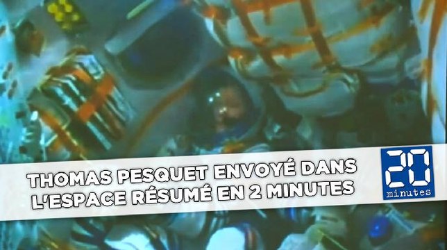 Thomas Pesquet envoyé dans l'espace résumé en 2 minutes