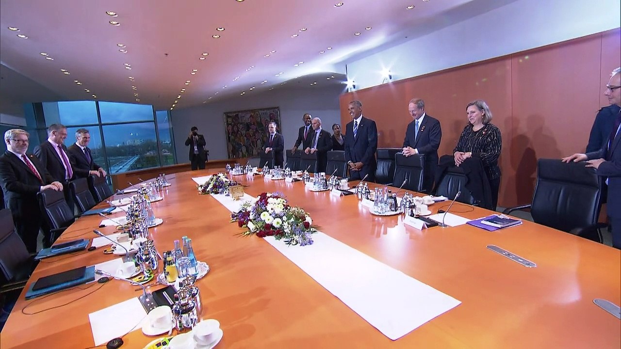 Líderes europeus, preocupados com Trump, se reúnem com Obama