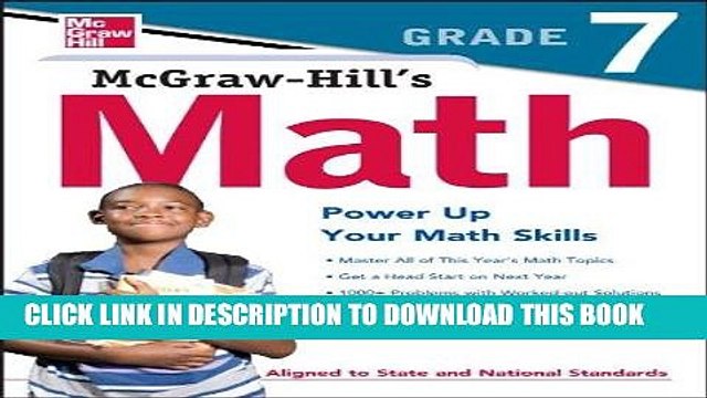 [PDF] McGraw-Hill s Math, Grade 7 Popular Online