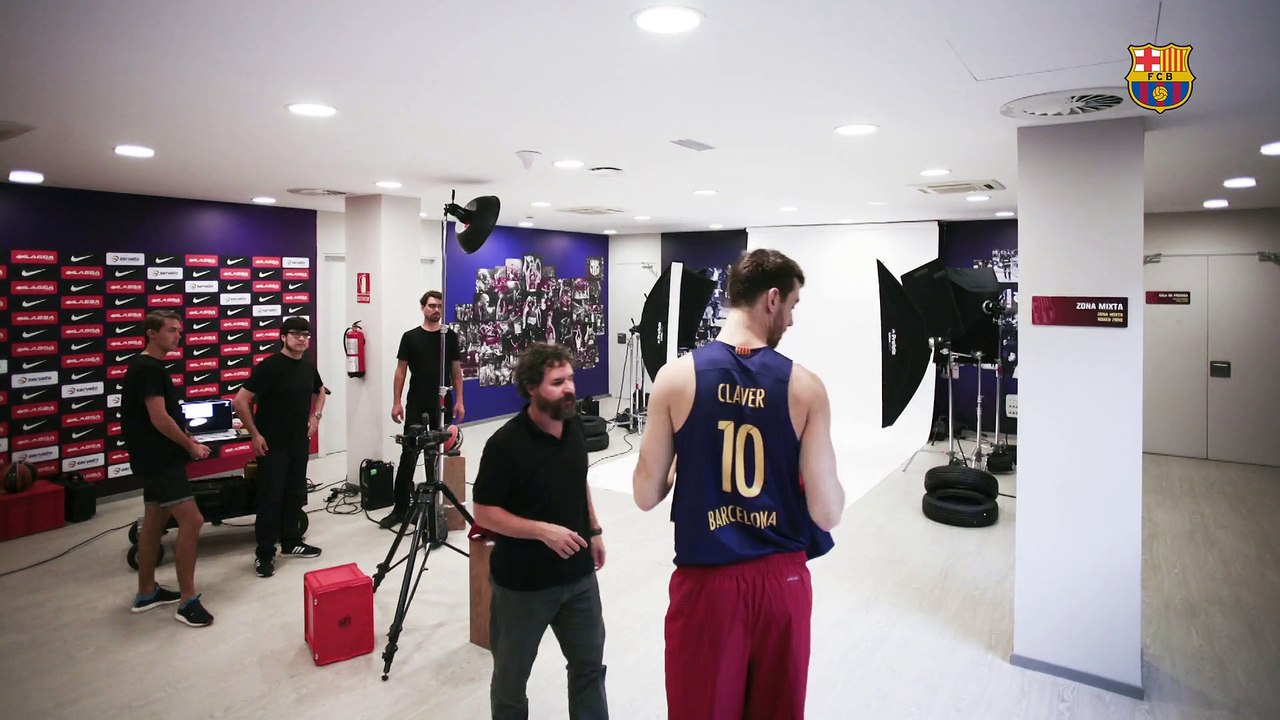 Musical time-lapse sessió fotogràfica Barça Lassa (bàsquet)  2016/2017