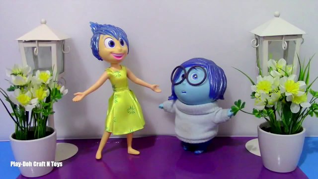 Play Doh _INSIDE OUT_ Joy & Sadness Spongebob Squarepants Inspired Costumes