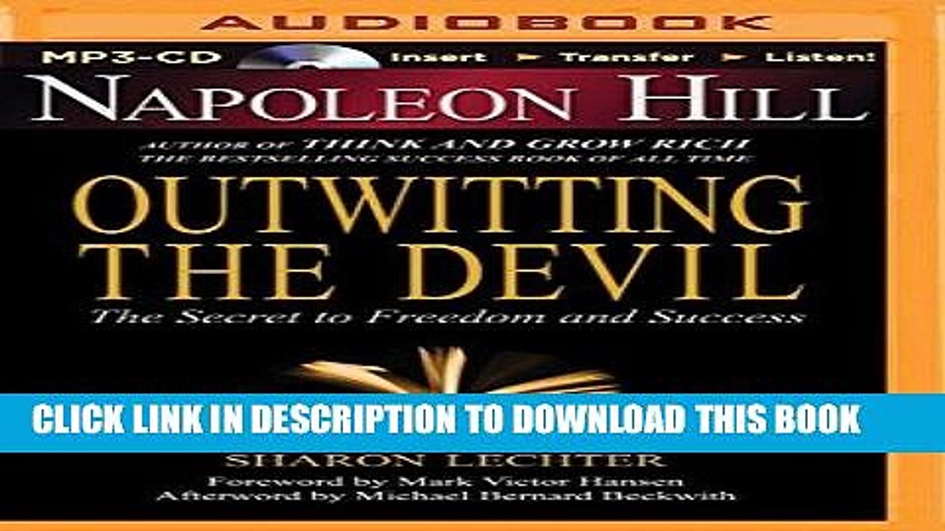 Pdf Napoleon Hill S Outwitting The Devil The Secret To Freedom