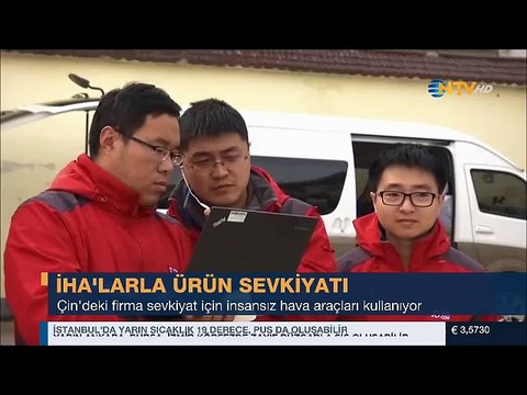 İnsansız hava araçları ile ürün sevkiyatı böyle yapılıyor