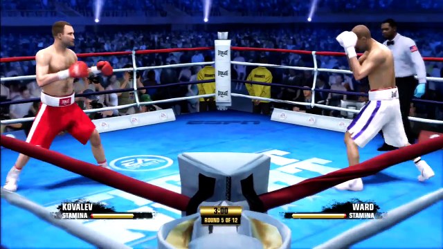 Sergey Kovalev VS Andre Ward - knockout / Сергй Ковалёв - Андре Уорд - нокаут (Simulation)