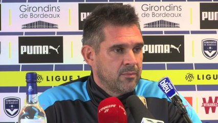 Video herunterladen: FOOT - L1 - Bordeaux : Gourvennec ému à l'idée de retrouver Guingamp