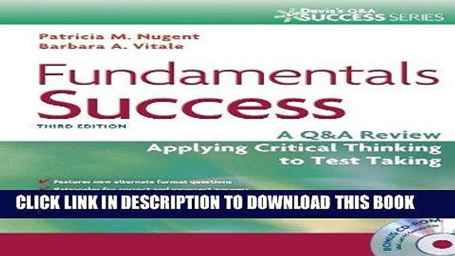 [PDF] Fundamentals Success: A Q A Review Applying Critical Thinking to Test Taking (Davis s Q A