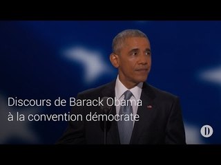 Discours de Barack Obama à la convention démocrate