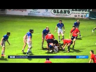 Aurillac Saracens par FR3